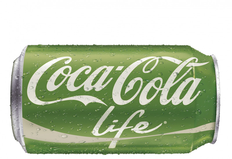 Coca Cola verde si chiama Coca Cola life con stevia